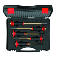 RENNSTEIG XXL PIN PUNCH SET 5PC 